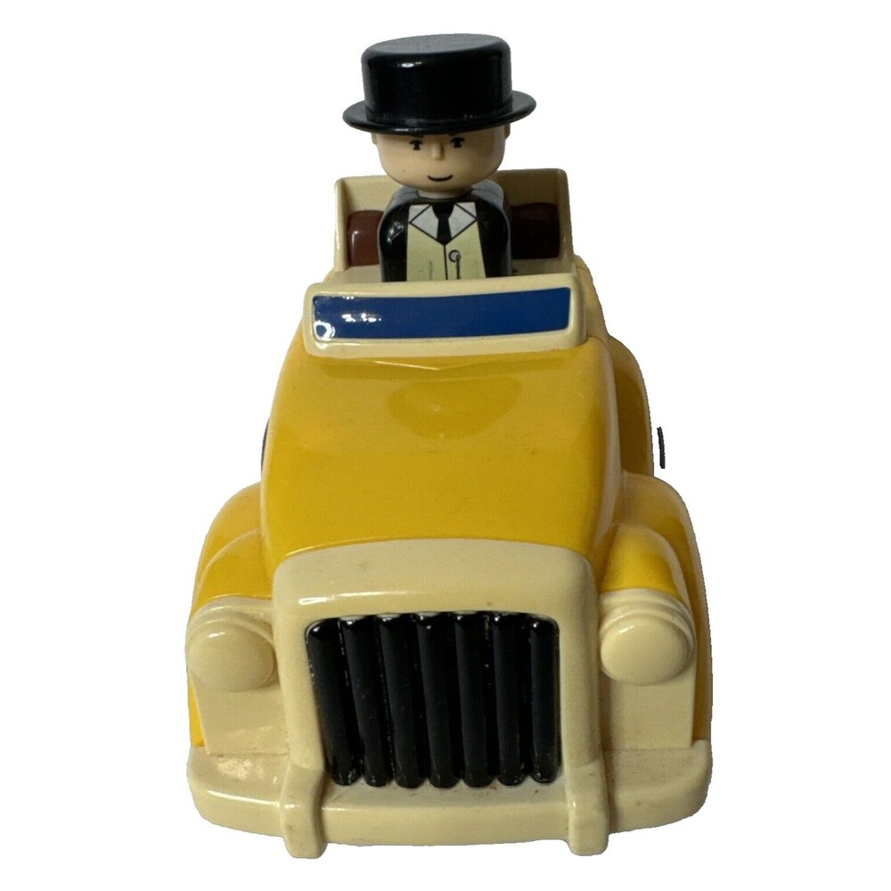 TOMY Sir Topham Hatt Push 'n Go 1997 Thomas & Friends Yellow Car Video